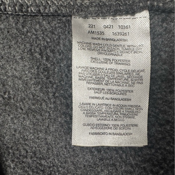 Columbia Grey Fleece Vest Size XXL - Picture 6 of 7